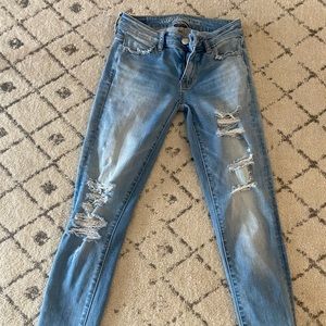 American eagle jeggings size 0 long
